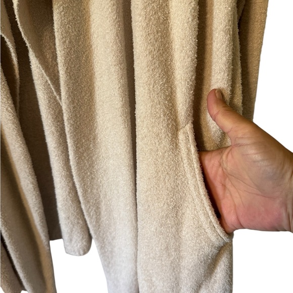 Barefoot Dreams Regular CozyChic Lite Ribbed Island Wrap Cardigan NWOT 1X Cream - Picture 2 of 4
